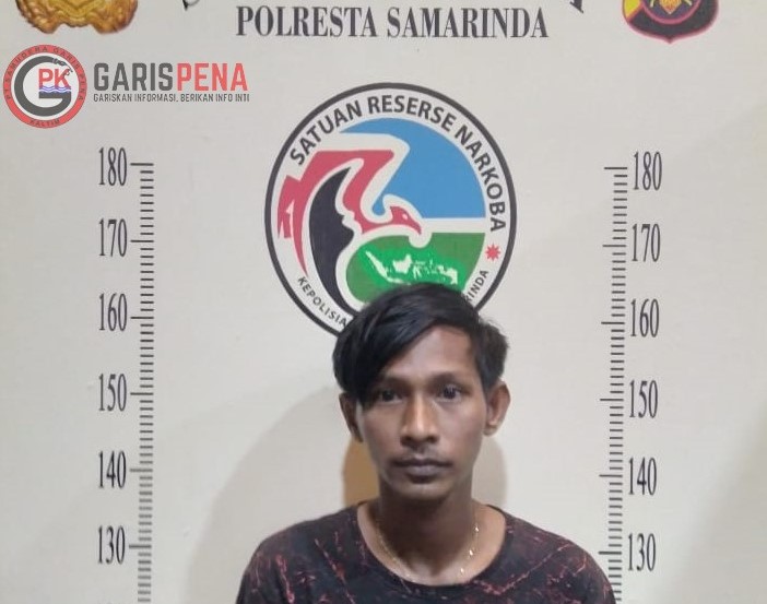 Foto : Jajaran reskorba polres samarinda sebrang menggamankan pelaku IP (UPDATE)