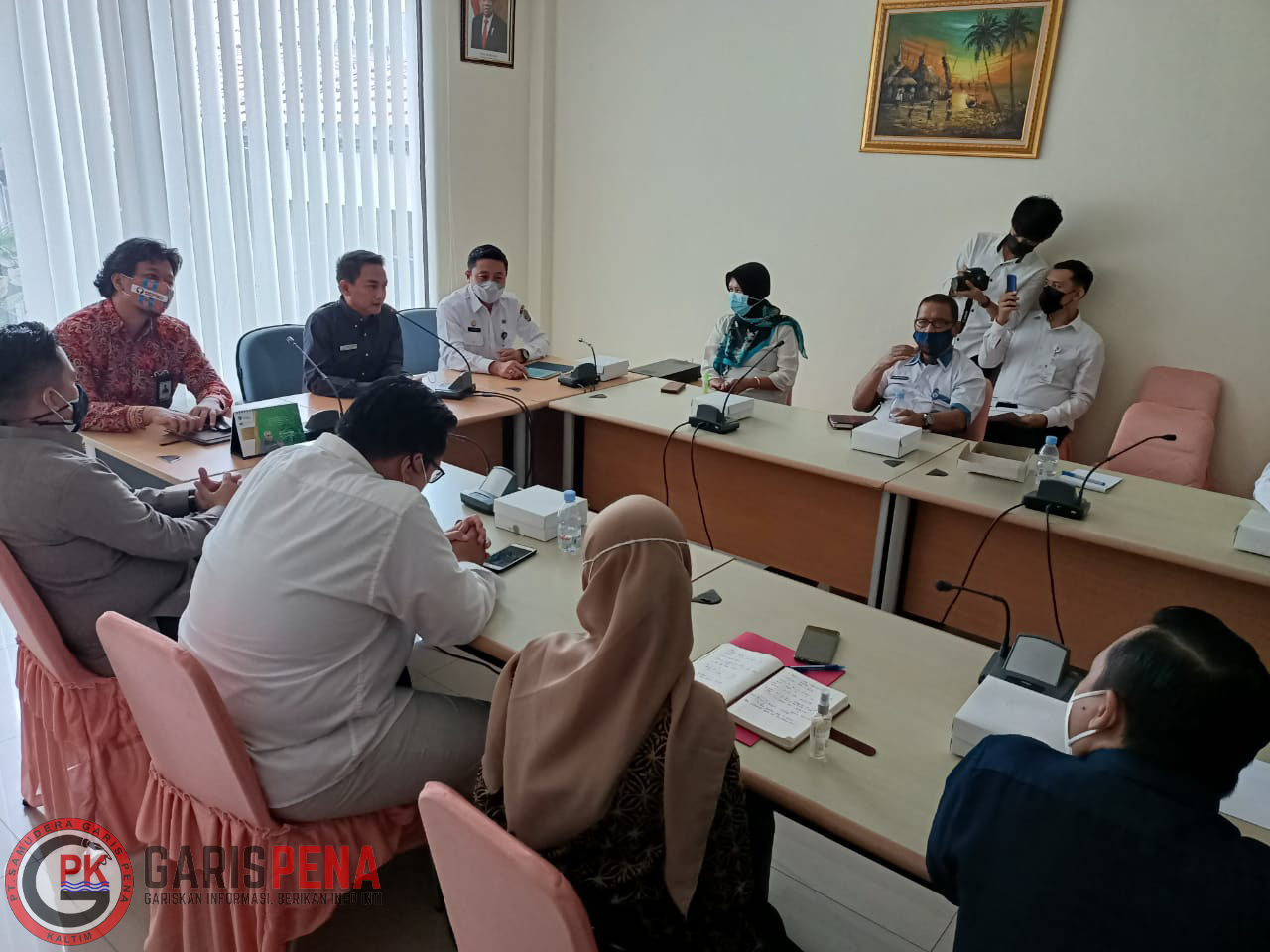 Foto: DPMPTSP Kaltim mendapatkan kunjungan dari Ombusman RI.