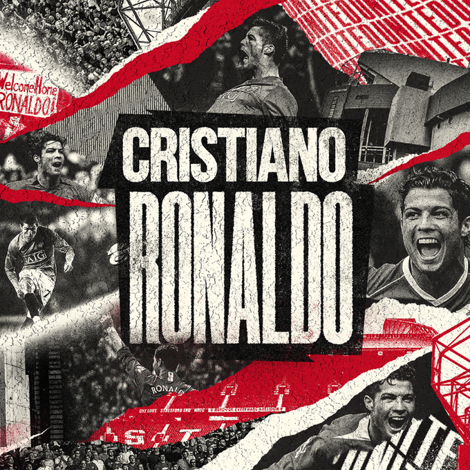 Cristiano Ronaldo resmi kembali ke Manchester United