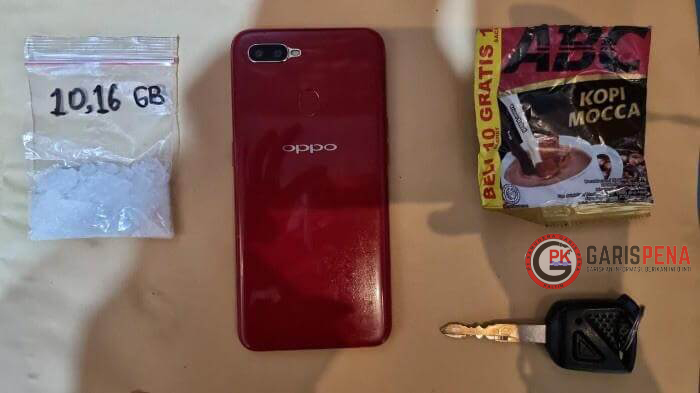 Foto: Barang bukti sabu yang di amankan polisi dari sepasang sejoli di Samarinda (Istimewa)