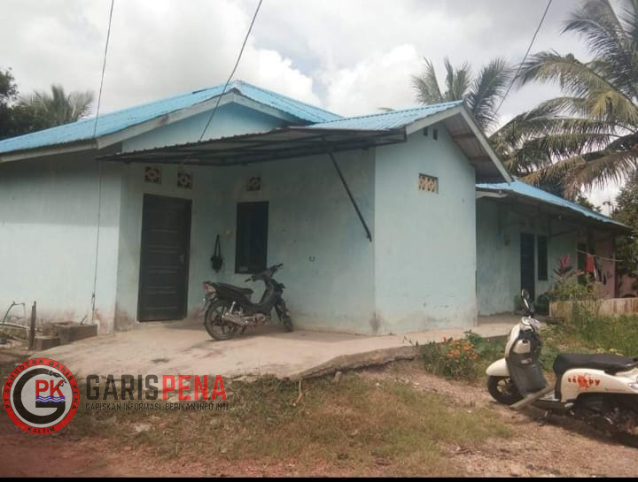 SIAP HUNI : Terlihat rumah kontrakan berbahan beton siap huni di wilayah Dusun Loa Gagak.