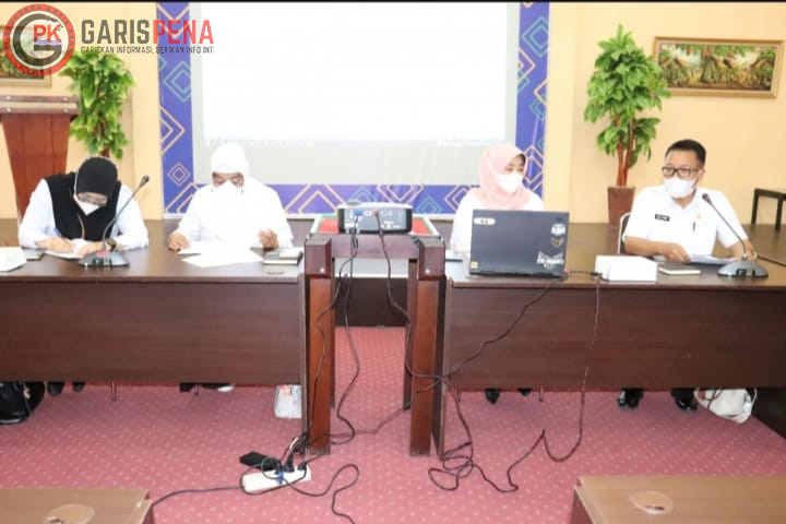 FOTO : Susana pengkajian persandian sebelum dijadikan Pergub di Dinas Kominfo Kaltim.