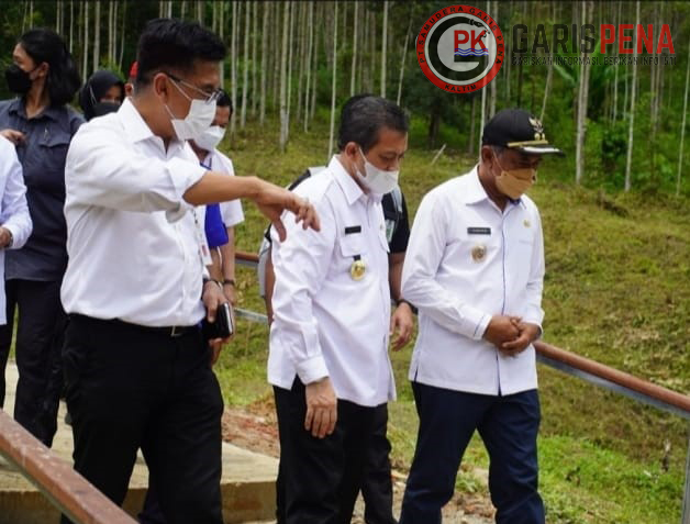 FOTO : Wagub Kaltim H Hadi Mulyadi saat mendampingi kunjung Ketua DPR RI ke IKN Nusantara kemarin.