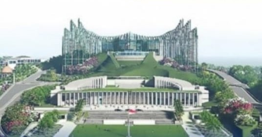 FOTO : Desain Nusantara ibu kota negara baru di Kaltim