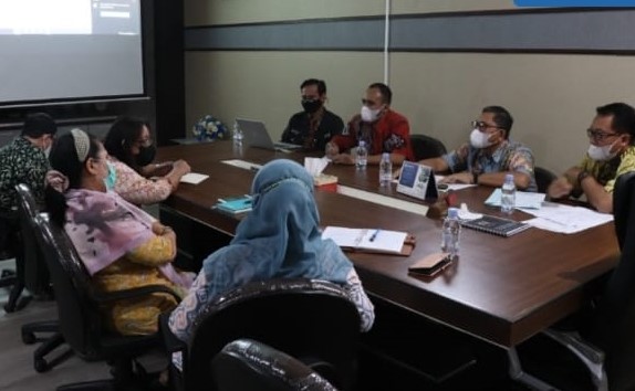 Foto: Suasana rapat persiapan pembahasan jelang Rakorda bidang Komunikasi Se-Kaltim.