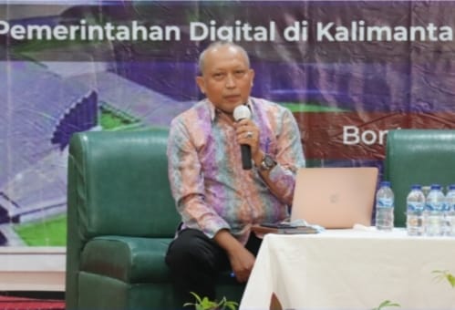 FOTO : Analisis Pemerintahan Umum dan Otonomi Daerah Bappeda Kaltim, Sukandar.