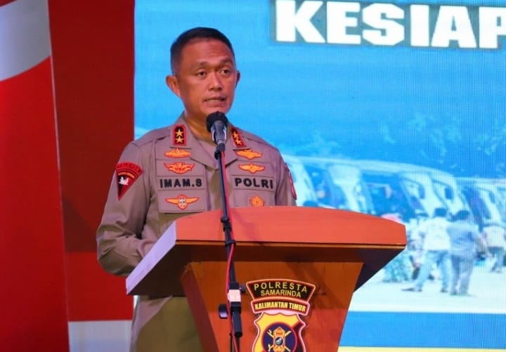 Foto : Kapolda Kaltim Irjen Pol Imam Sugianto.