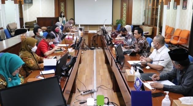 Foto : Suasana Komisi IV DPRD Kaltim bersama Disnakertras saat kunjungan kerja ke Kemnaker RI Jakarta terkait pemberian THR waktu lalu.