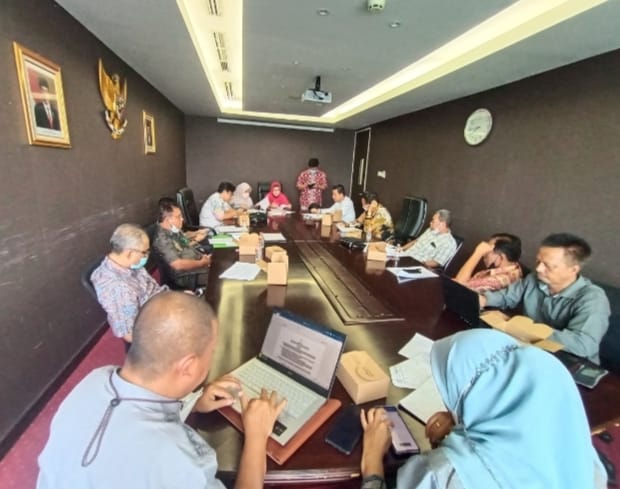 Foto : Pansus Penyelenggaraan Kelistrikkan yang diketuai Sapto Setyo Pramono melaksanakan Konsultasi Akhir di Direktorat Produk Hukum Daerah Kementerian Dalam Negeri, Jumat (13/05/22).