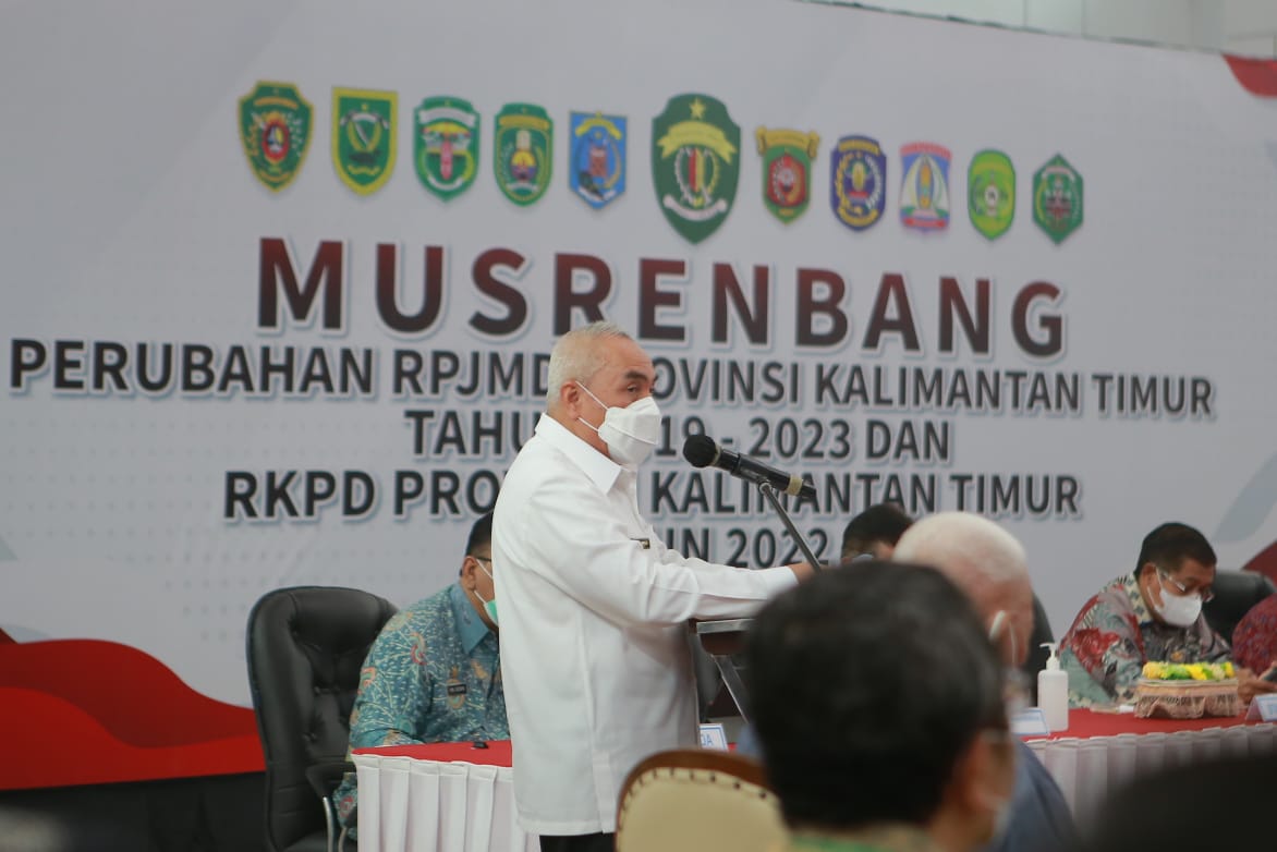 Foto : Gubernur Kaltim Isran Noor.