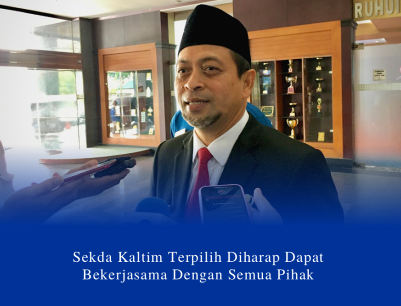 HARAPAN BESAR: Wakil Gubernur Kaltim H Hadi Mulyadi berharap Sri Wahyuni dapat merangkul semua pihak dalam menjalankan tugasnya sebagai Sekda Prov Kaltim.