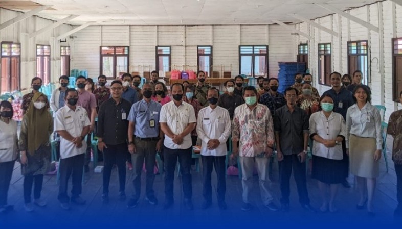 SASAR SEMUA DAERAH: DPMPD Kaltim saat melaksanakan kegiatan di Balai Pertemuan Kampung Ujoh Bilang, Rabu (25/5).