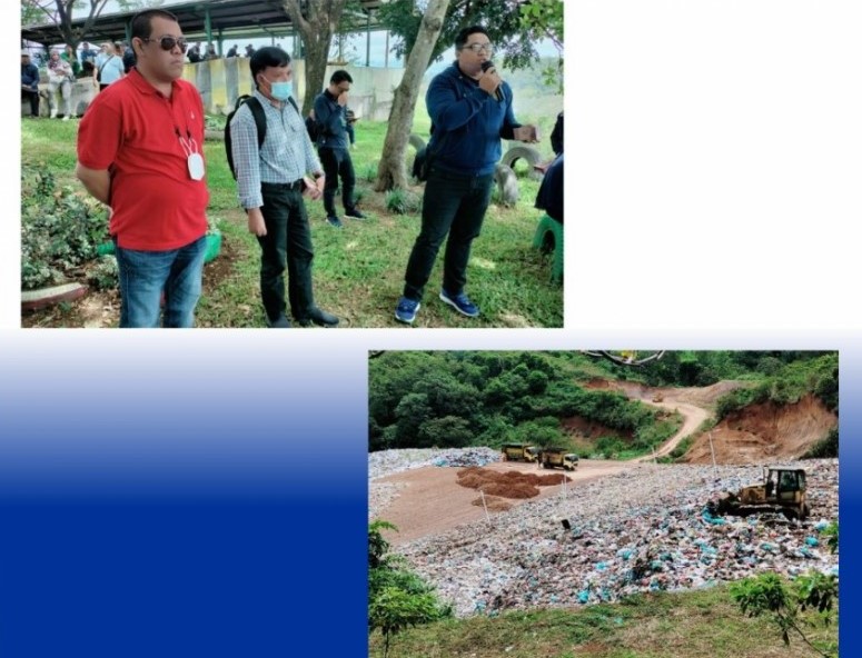 KUNJUNGAN KERJA: Tim DLH Kaltim saat menyambangi TPA Regional Sumbar