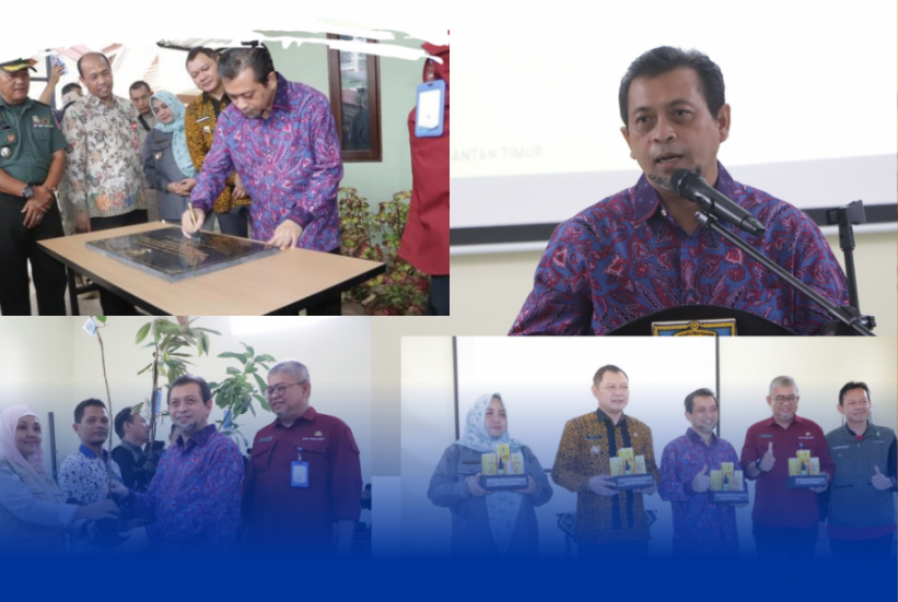 RESMIKAN: Wagub Hadi Mulyadi Resmikan Showroom dan Workshop (UPT. KPHP) Kendilo