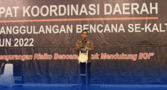 FOTO : Kepala BPBD Kaltim, Yudha Pranoto.