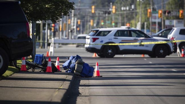 Penembakan di Kanada, tiga orang tewas. (AP/DARRYL DYCK)