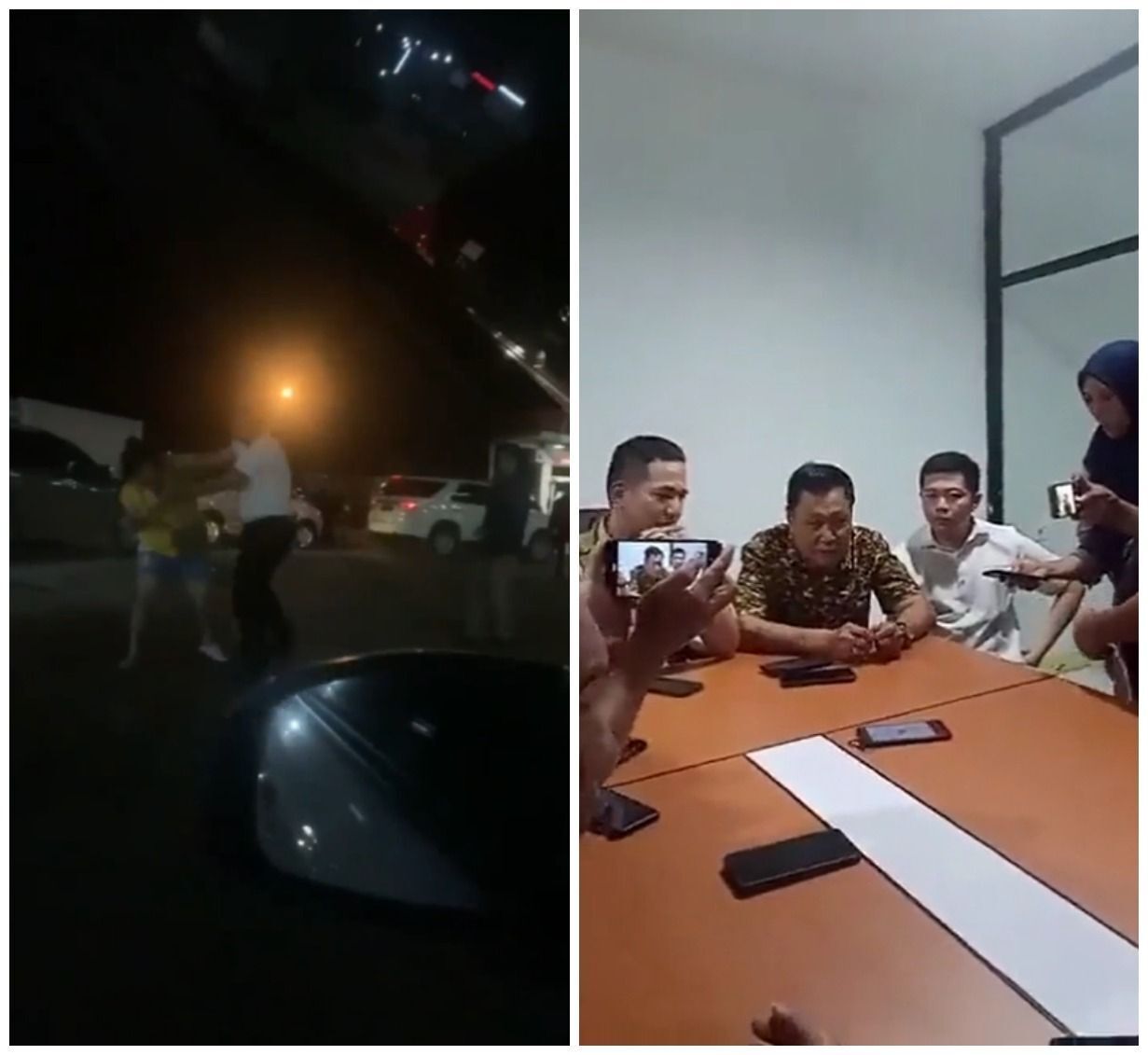 FOTO : Polisi menetapkan anggota DPRD Palembang M. Syukri Zen sebagai tersangka kasus pemukulan wanita di SPBU.