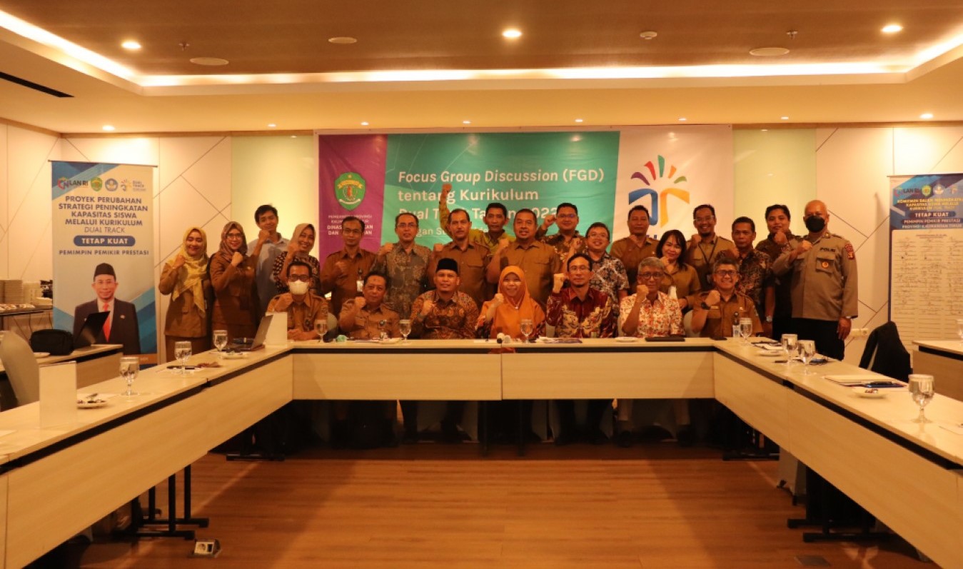 SUKSES: Dinas Pendidikan dan Kebudayaan (Disdikbud) Provinsi Kaltim menggelar Focus Group Discussion (FGD) sebagai tindak lanjut atas jalinan kerjasama Disdikbud dengan Tim dari Institut Teknologi Sepuluh Nopember (ITS) Surabaya.