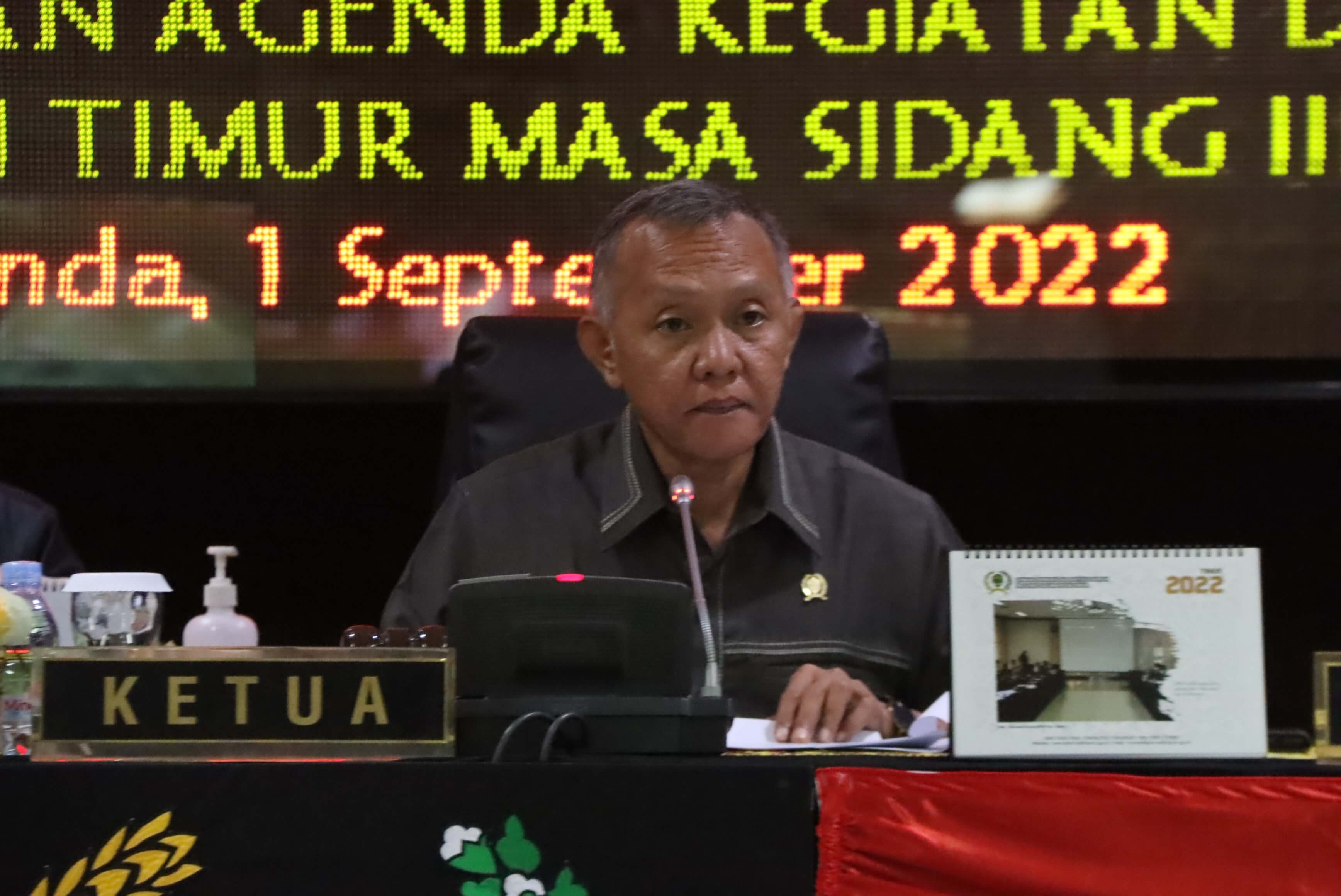 FOTO : Wakil Ketua DPRD Kalimantan Timur Muhammad Samsun