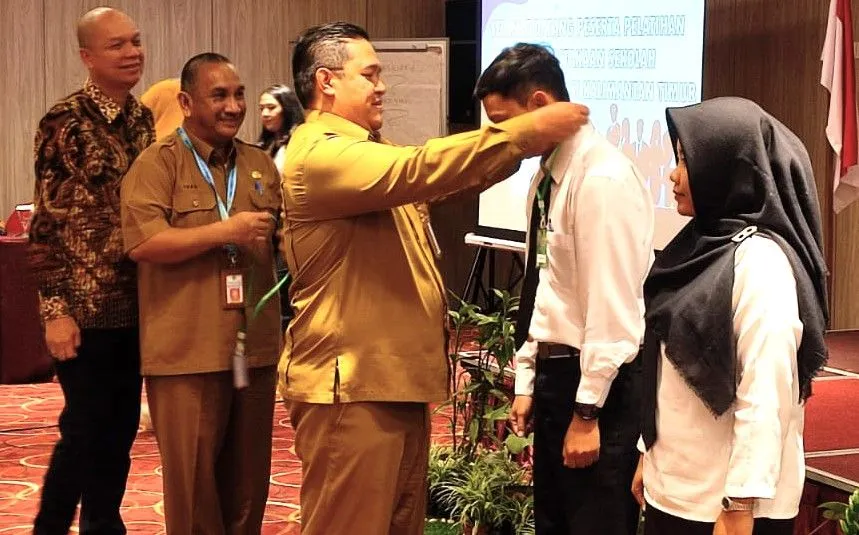 TINGKATKAN KUALITAS SDM: Pelatihan Kepala Perpustakaan Sekolah Tingkat Provinsi Kalimantan Timur Tahun 2022, garapakan DPK Kaltim.