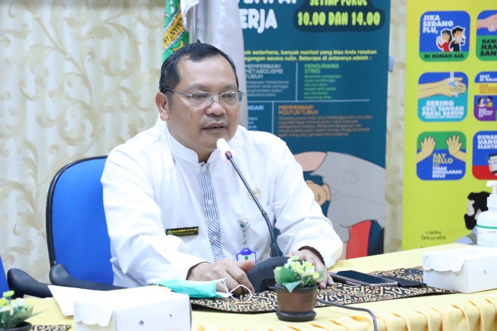 FOTO : Kepala Dinas Kesehatan Provinsi Kaltim, dr H Jaya Mualimin.