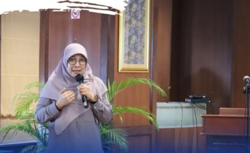 FOTO : Koordinator Bidang Penanganan Bencana Direktorat Tata Ruang, Pertanahan, dan Penanggulangan Bencana, Badan Perencanaan Pembangunan Nasional (Bappenas), Diah Lenggogeni, S.T, MSc.
