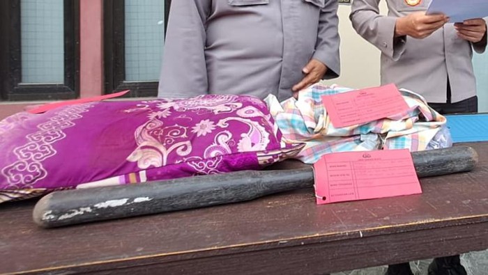 Foto: Lesung digunakan istri di Samarinda yang bunuh suaminya. (dok. istimewa)