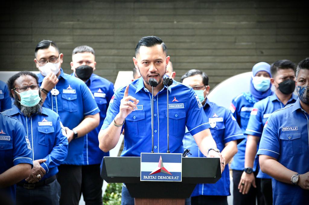 FOTO : Ketua Umum Partai Demokrat Agus Harimurti Yudhoyono (AHY)