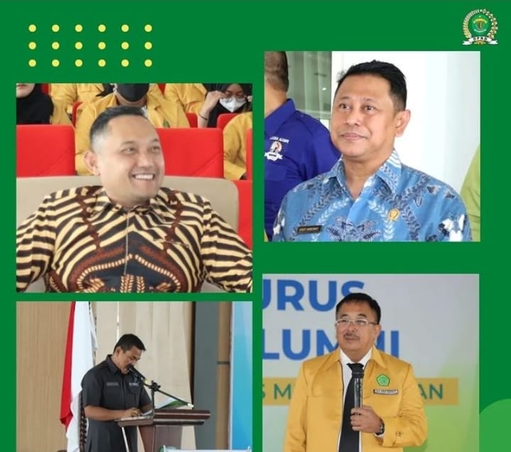 FOTO : Para pejabat DPRD Kaltim nampak hadir dalam acara pelantikan IKA Febis Unmul periode 2022 hingga 2026.