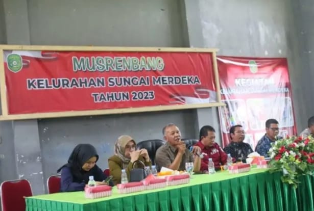 Foto : Samsun saat membuka acara Musrenbang untuk menyerap aspirasi masyarakat bagi warga Kukar.