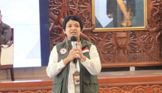FOTO : Adji Novita Koordinator Bidang Pengawasan Isi Siaran