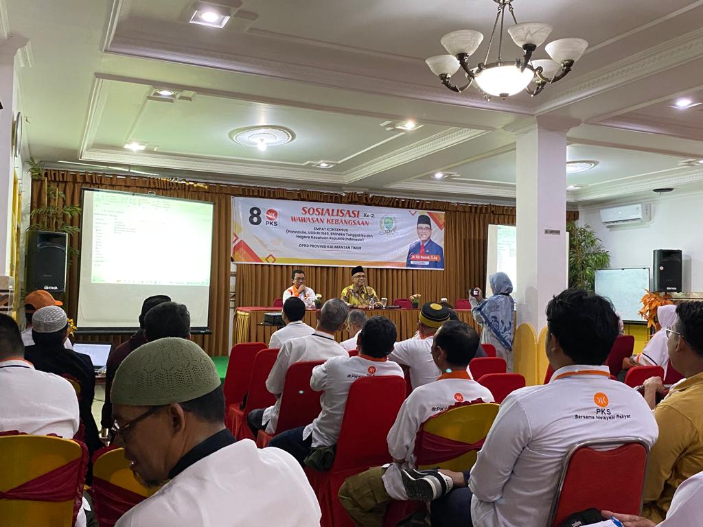 FOTO : Anggota DPRD Kaltim Ali Hamdi menggelar Sosbang di Kota Bontang kemarin