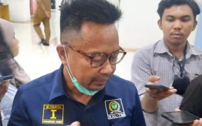 FOTO : Baharuddin Demmu, Ketua Komisi I DPRD Kaltim.