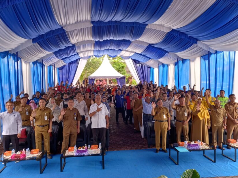 TINGKATKAN SDM: Para peserta pelatihan terlihat bersemangat mengikuti jalannya pelatihan yang dilaksanakan Disnakertrans Kaltim.