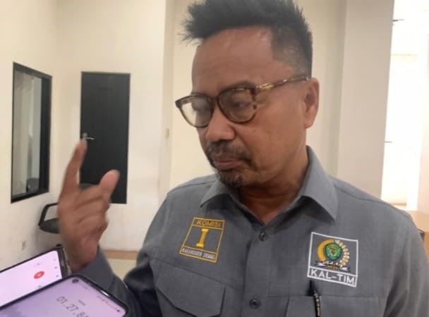 FOTO : Ketua Komisi I DPRD Provinsi Kalimantan Timur, Baharuddin Demmu.