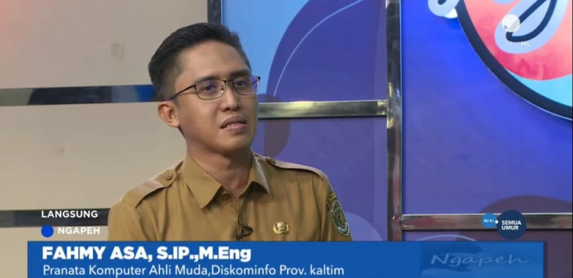FOTO : Pranata Komputer Ahli Muda, Dinas Komunikasi dan Informatika Kaltim, Fahmi Asa.
