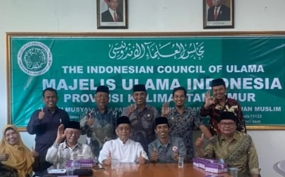 FOTO : Audiensi KPID Kaltim dan MUI Kaltim pada Kamis (16/3/2023).