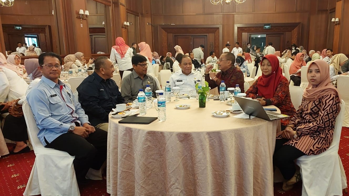 DUKUNG: DPK Kota Balikpapan merilis penggunaan aplikasi Sistem Informasi dan Kearsipan Dinamis Terintegrasi (SRIKANDI), pada Rabu (1/3). Acara ini turut mengundang langsung Kepala DPK Kaltim, Muhammad Syafranuddin.