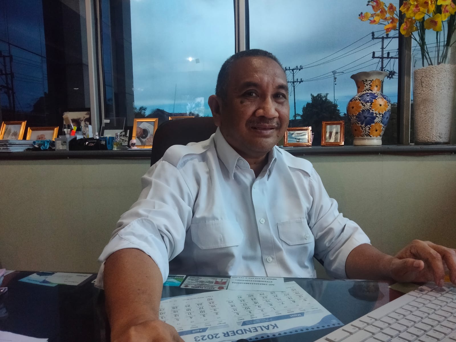 FOTO : Kepala Dinas Perpustakaan dan Kearsipan Kalimantan Timur, HM Syafranuddin.