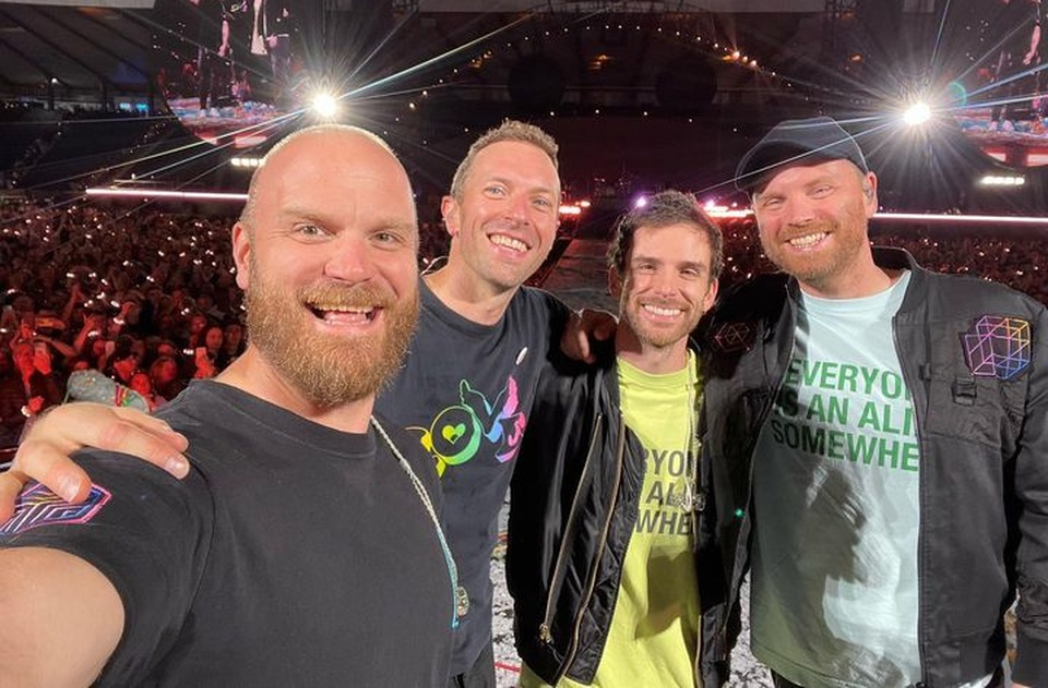 (Instagram @coldplay)