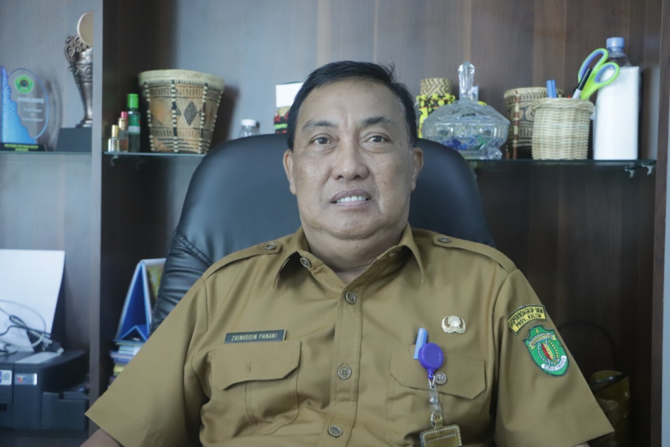 OTO : Kepala UPTD Perindagkop Kaltim Zainuddin Panani.