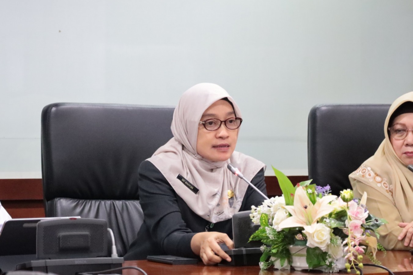 FOTO : Sekretaris Daerah Prov Kaltim, Sri Wahyuni.