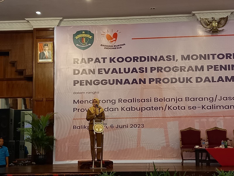 Foto : Sekdaprov Kaltim, Sri Wahyuni.