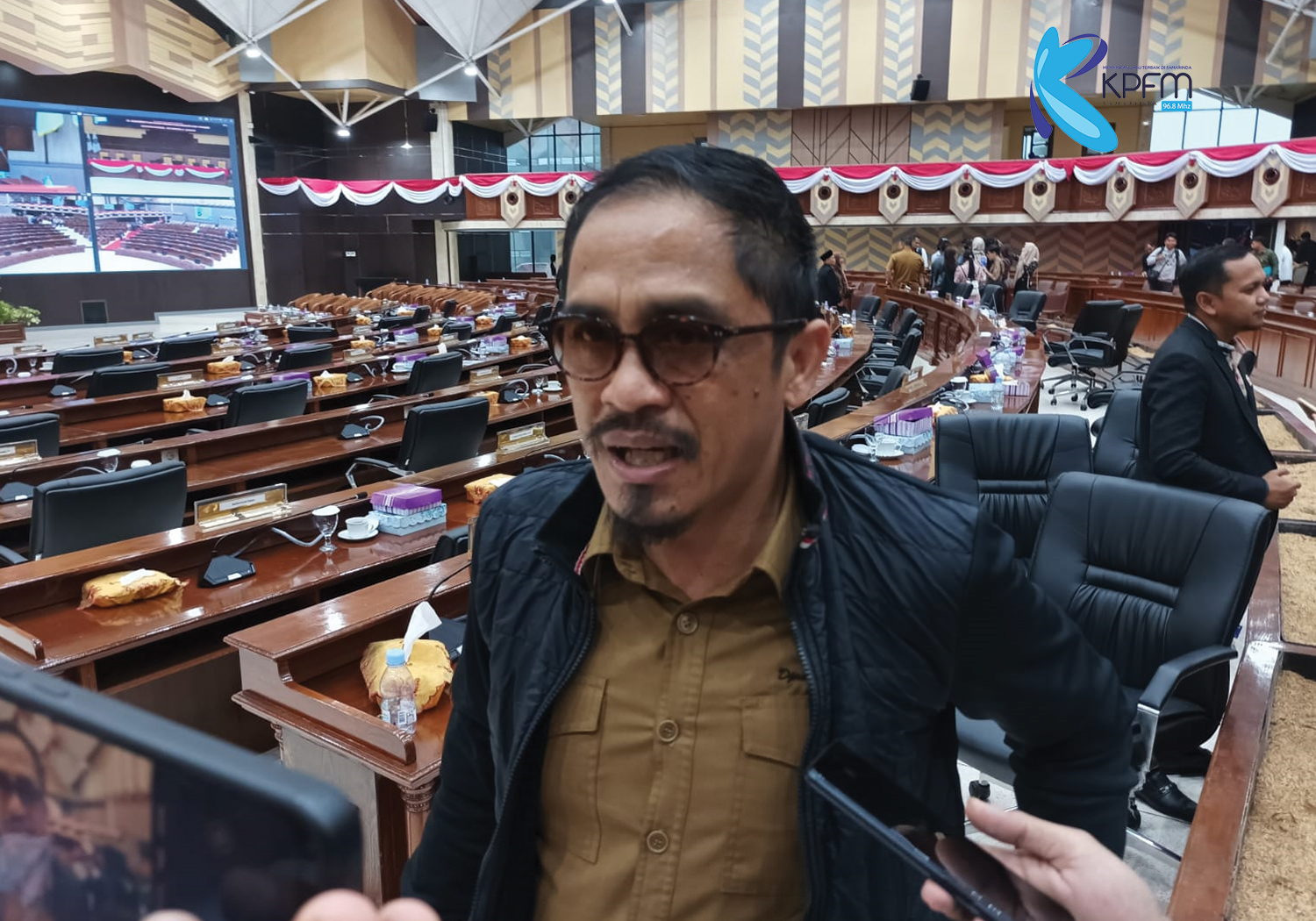 FOTO : Anggota Komisi I DPRD Provinsi Kalimantan Timur (Kaltim), Marthinus.