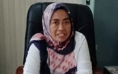 FOTO : Sekretaris Dispora Kaltim, Sri Wartini.