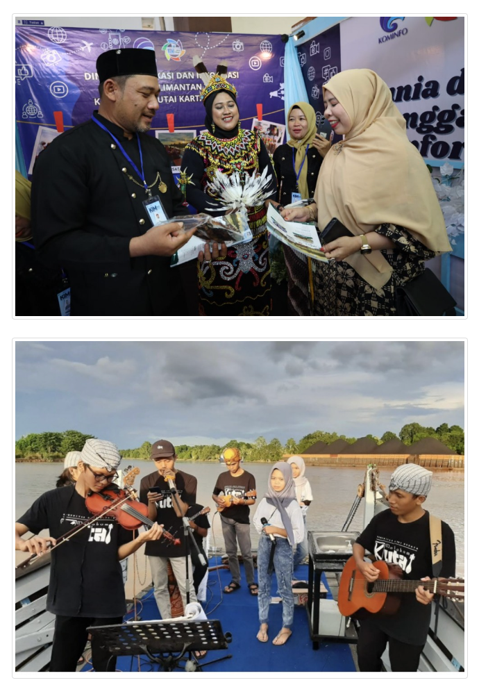 BERDAYA: Gerai KIM Muara Pelangi selalu dipenuhi pengunjung yang antusias dengan inovasi mereka dalam menggerakkan masyarakat sekitar tempat asal mereka di Muara Muntai, Kutai Kartanegara.