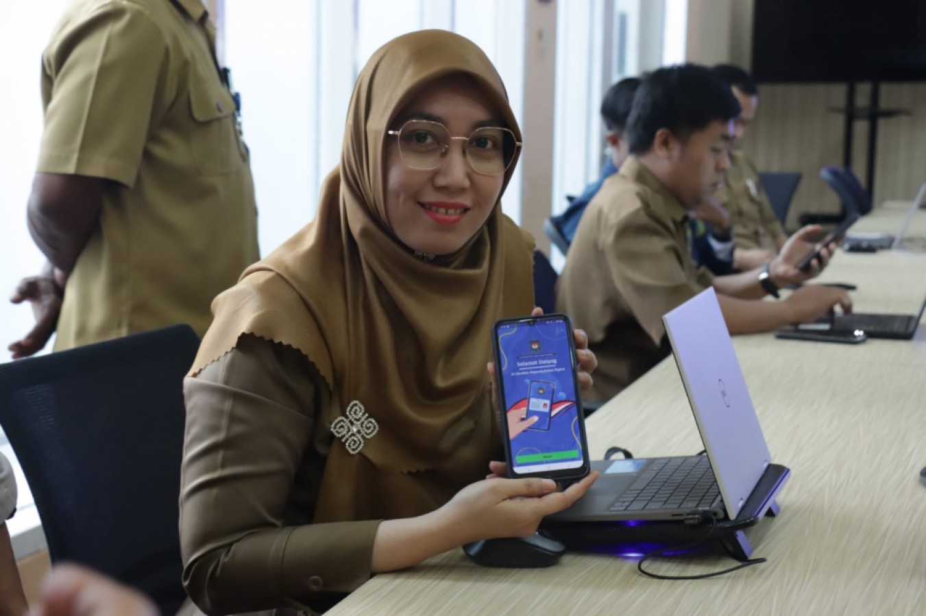 YUK REGISTRASI: Pemkot Samarinda mengupayakan peningkatan jumlah penduduk yang mendaftarkan dirinya di KTP digital melalui aplikasi IKD.