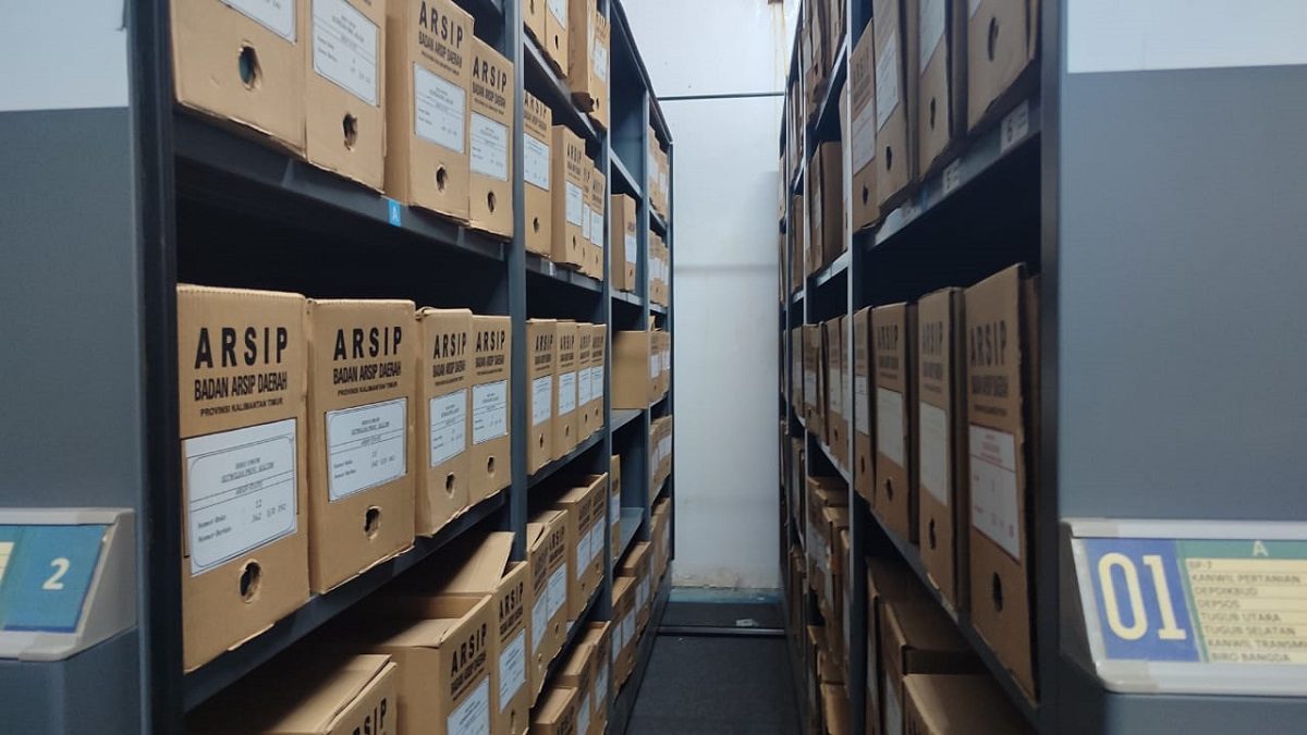 BERTAHAP: Pemusnahan arsip di bawah tanggung jawab DPK Kaltim harus melalui mekanisme, demi memastikan keselamatan dokumen di dalamnya.