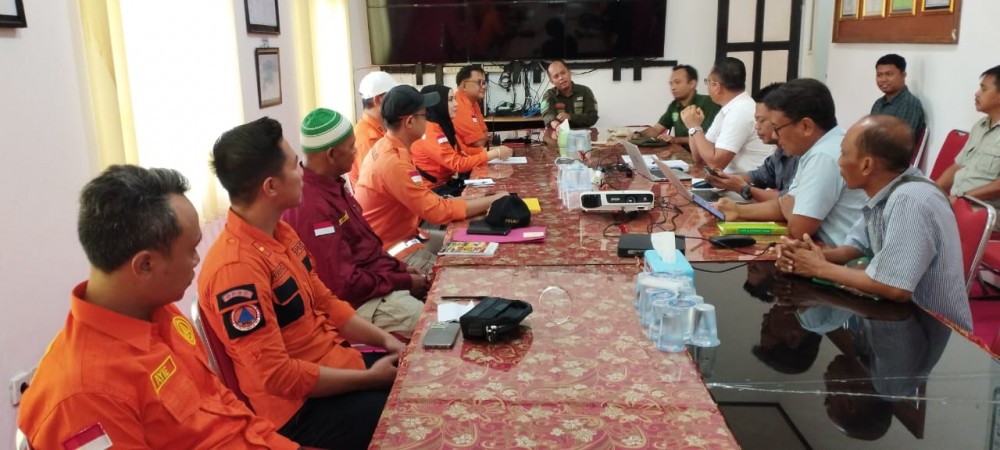 PENGAWASAN: Monev sarpras jadi cara untuk mengoptimalkan pengendalian risiko kebakaran lahan dan kebun di Kaltim.