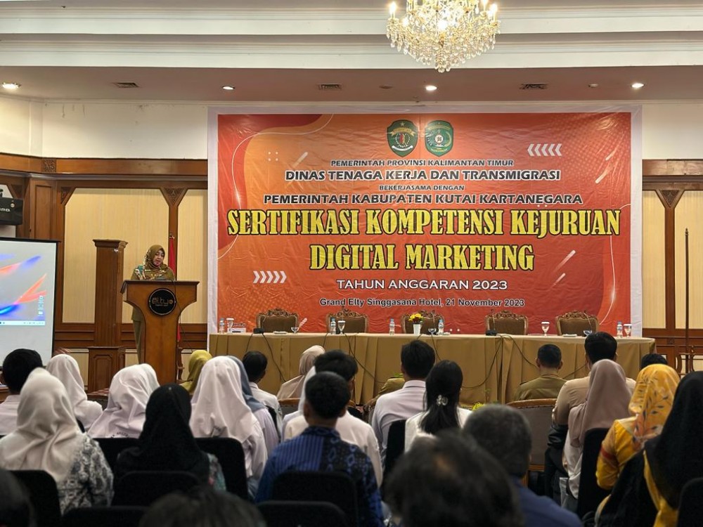 LENGKAPI PORTOFOLIO: Sertifikasi Kompetisi Kejuruan 2023 menjadi cara Disnakertrans Kaltim membekali para angkatan kerja dengan kemampuan bernilai saing.